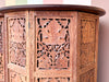 Pair of Hand Carved Moroccan Style Side Tables