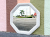 Wicker Chic Hexagon Mirror