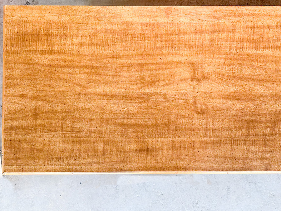 Natural Faux Bamboo Double Dresser
