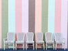 Set of Six Pencil Reed Rattan and Cane Dining Chairs