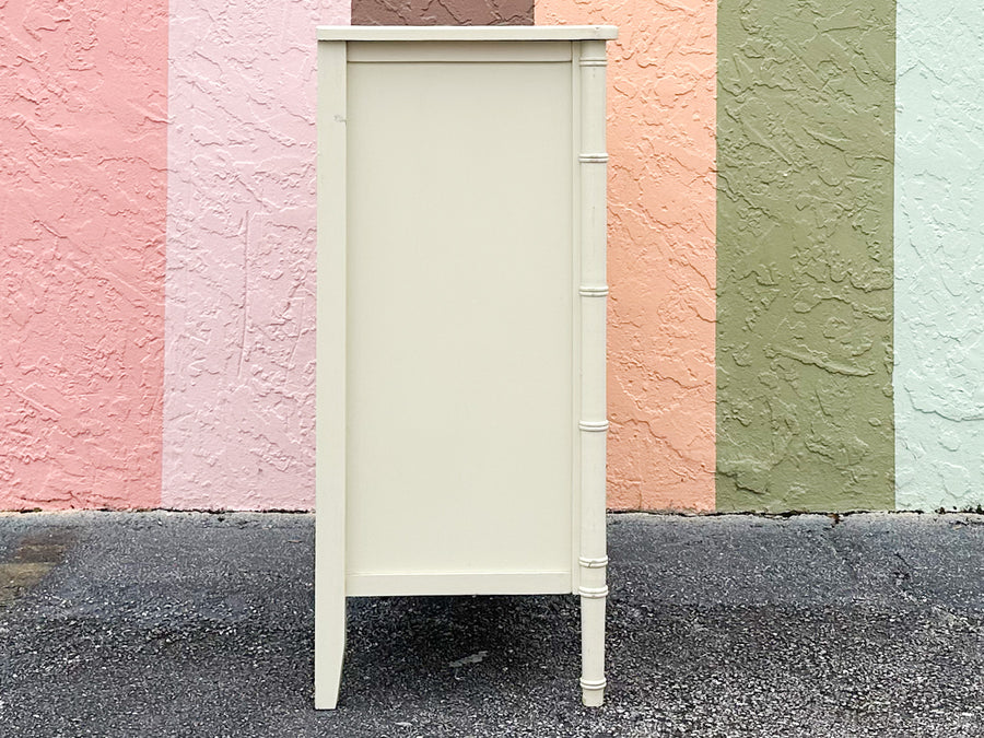 Palm Beach Faux Bamboo Tall Chest
