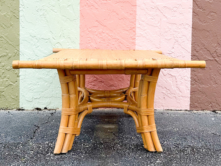 Cute Island Style Rattan Coffee Table