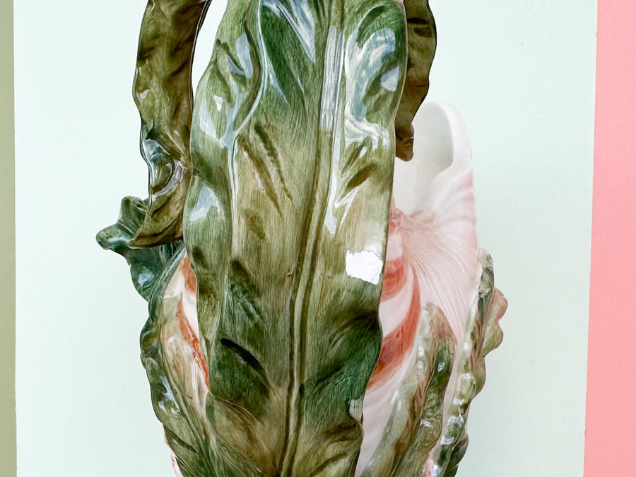 Fitz and Floyd Shell Pitcher
