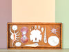 Petite Printers Tray Shell Display
