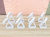 Set of Eight Swan Napkin Rings