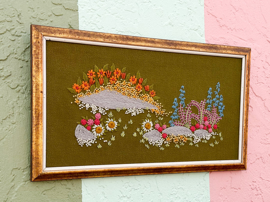 So 70s Crewel Art