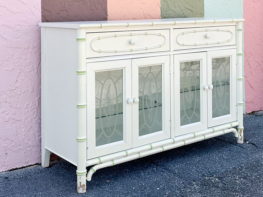 Thomasville Faux Bamboo Server