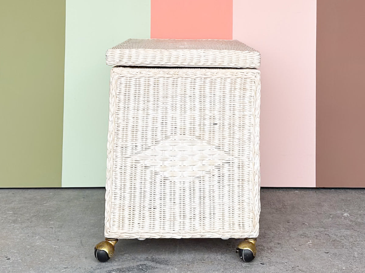 Rattan Cart with Swivel Top