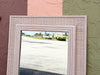 Coastal Chic Rattan and Wicker Mirror