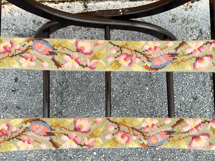 Needlepoint Luggage Rack