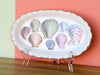 Scallop Shell Decoupage Trinket Tray