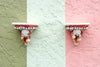 Pair of Shell Chic Wall Shelves
