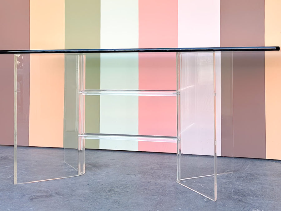 MCM Lucite Dining Table