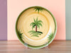 Set of Eight French Palm Tree Dinnerware