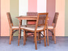 Faux Bamboo Folding Tables and Chairs Set