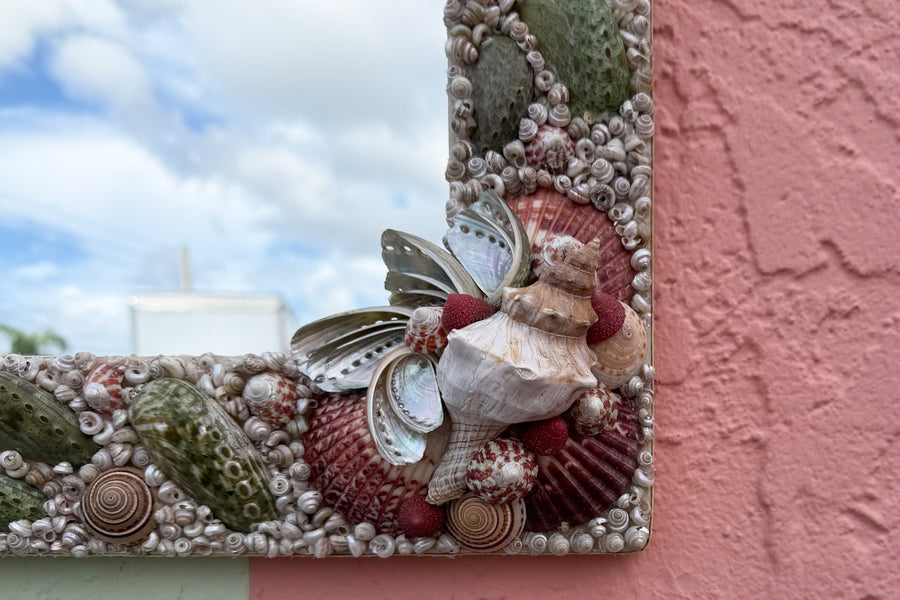 Custom Shell Chic Mirror