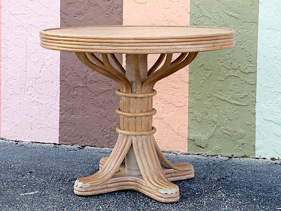 Coastal Rattan and Seagrass Entry Table