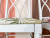 Set of Four Thomasville Faux Bamboo Dining Chairs
