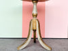Regency Chic Decoupage Pedestal Table