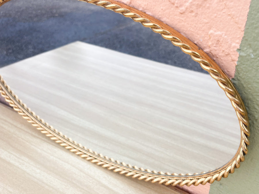 Regency Rope Mirrored Tray
