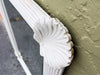 Coastal Chic Rattan Shell Mirror