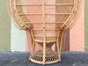 Natural Rattan "Queen" Peacock Chair