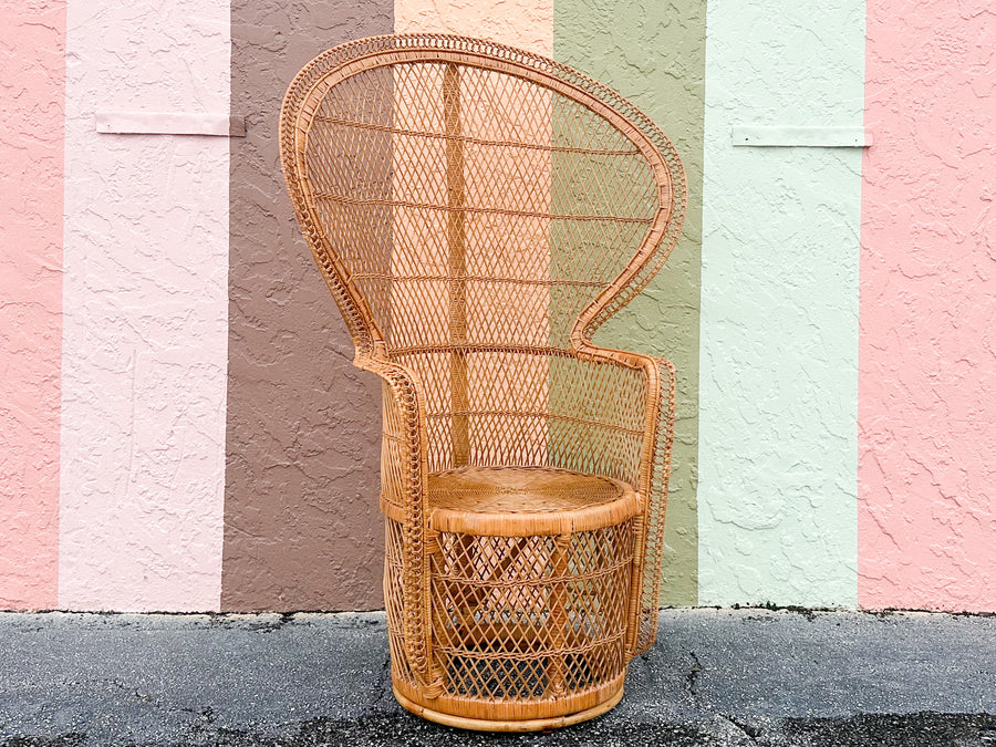 Natural Peacock Chair
