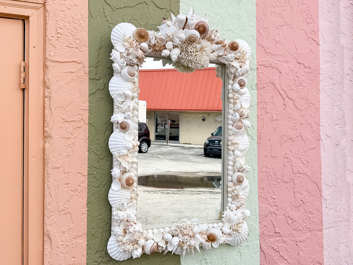 Custom Shell Chic Mirror