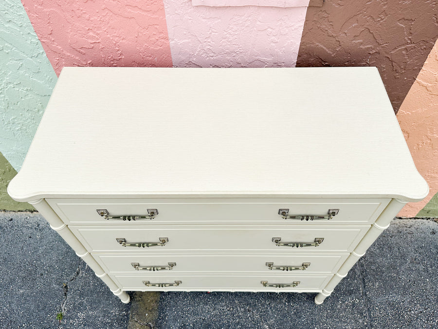 Palm Beach Faux Bamboo Tall Chest