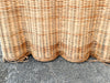 Pair of Modern Draped Wicker Side Tables