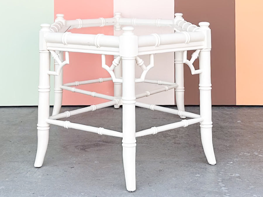 Thomasville Faux Bamboo Coffee Table