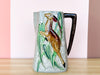 Gazelle Majolica Pitcher