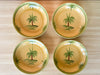 Set of Eight French Palm Tree Dinnerware