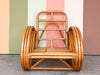 Frankl Style Rattan Pretzel Chair