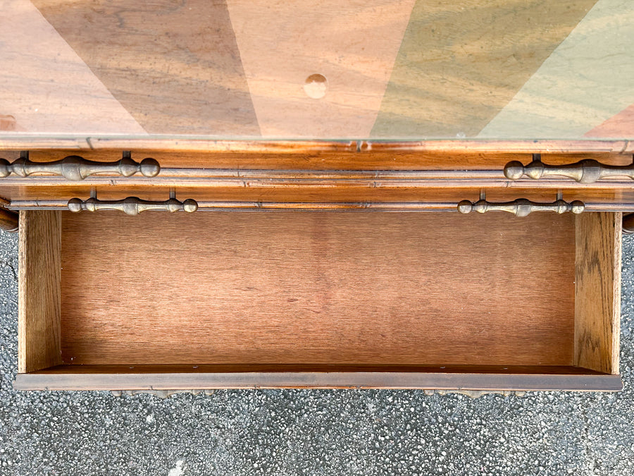 Handsome Faux Bamboo Chest