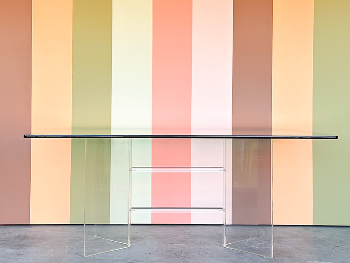 MCM Lucite Dining Table