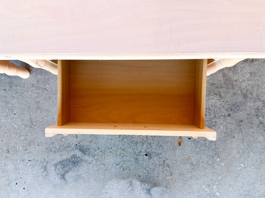 Pair of Faux Bamboo Nightstands
