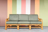 Old Florida Rattan Sofa