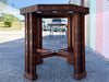 Handsome Octagon Fretwork Dining Table