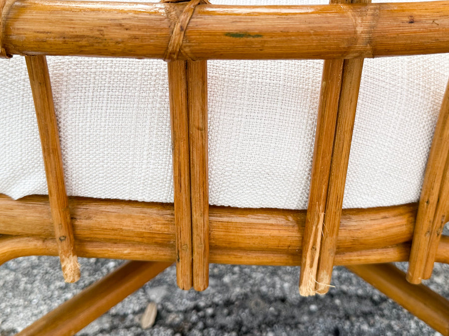 Set of Four Coastal Balloon Back Dining Chairs