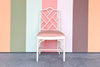 Chippendale Faux Bamboo Side Chair