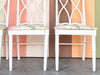 Set of Four Thomasville Faux Bamboo Dining Chairs