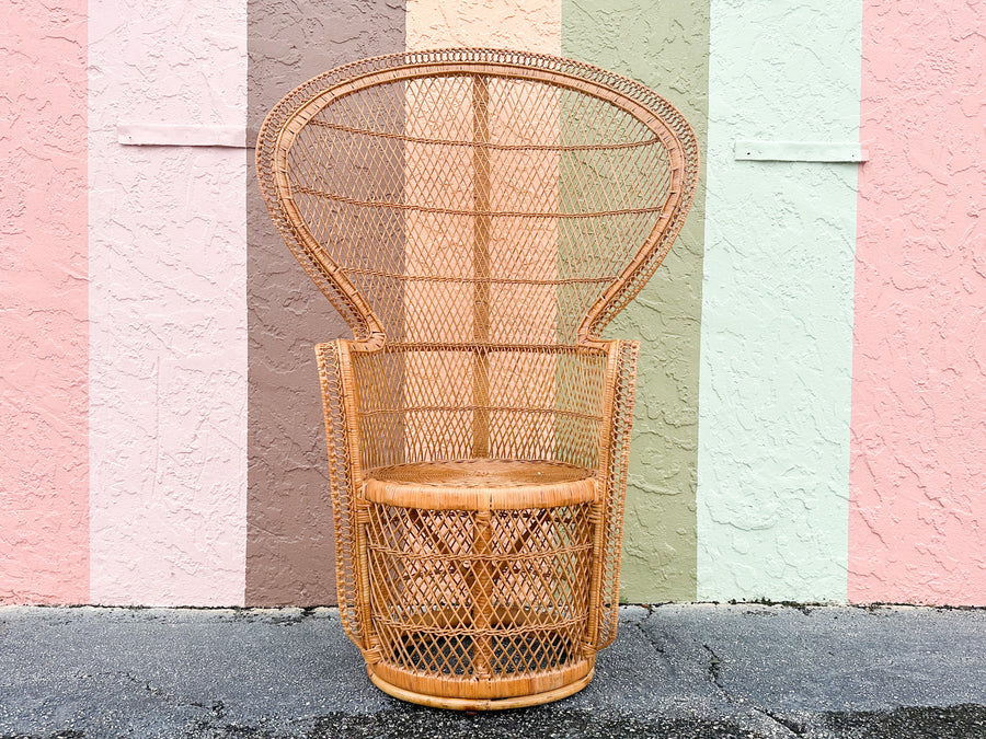 Natural Peacock Chair
