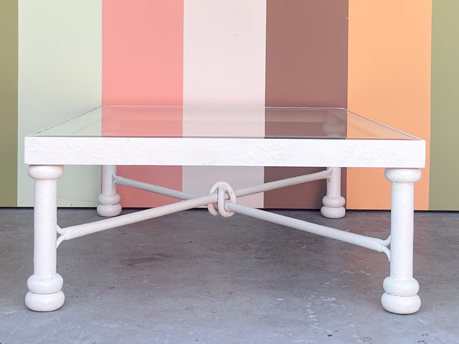 Giacometti Style Iron Knot Coffee Table