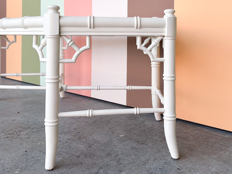 Thomasville Faux Bamboo Coffee Table