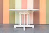 Faux Bamboo Dining Table with Leaf
