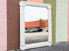 Coastal Chic Rattan Shell Mirror