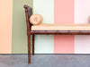 Handsome Thomasville Cane and Faux Bamboo Bench