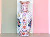 Colorful Large Chinoiserie Vase