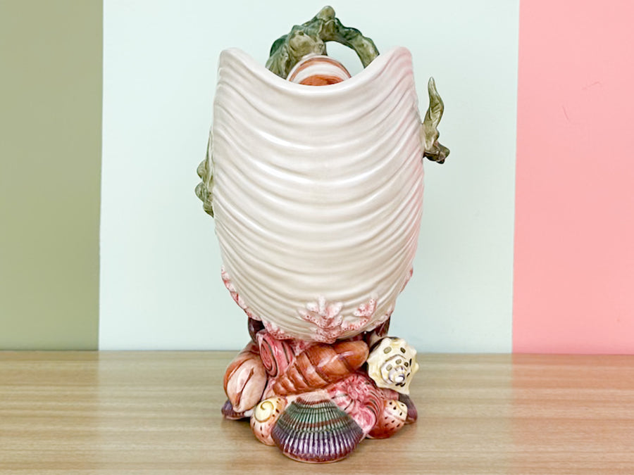 Fitz and Floyd Shell Pitcher